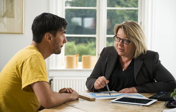 single mand til bankrådgivning
