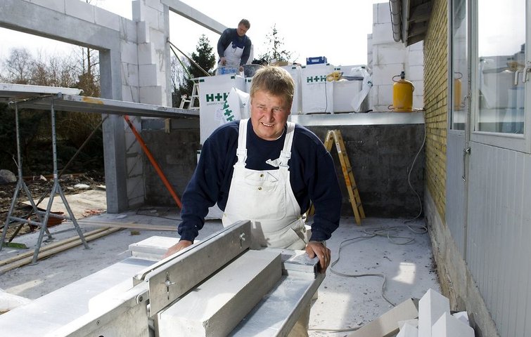 Fundament af beton