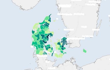 Se, hvor høj grundskylden er i din kommune