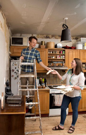 Renovering af køkken. Renovering af køkken.