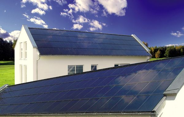 Solceller på hele taget.