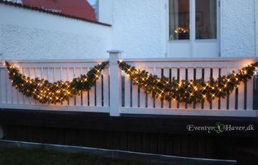 guirlande med LED-lys