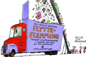 Pas på dine ting når du flytter