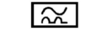 Type A er mærket med dette symbol.
Illustration: Sikkerhedsstyrelsen