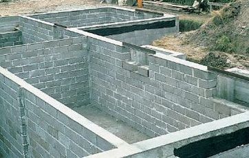 Kældervægge af letklinkerbeton