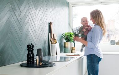Lines bedste valg: En flise med kant