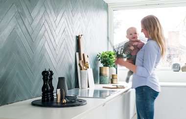 Lines bedste valg: En flise med kant