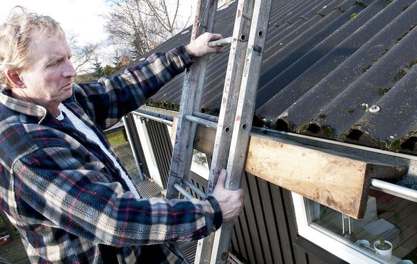 arbejd sikkert på en stige