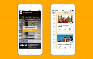 Bolius Husets Kalender vedligeholdelsesopgaver app