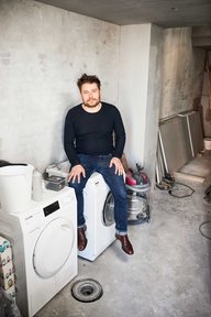 Afløbet i kælderen har ikke højvandslukke