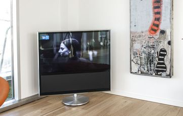 Billede af dyrt tv, som kan blive stjålet. Få råd til at registrere dit indbo.