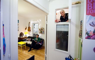 Familie på 4 på 65 kvadratmeter