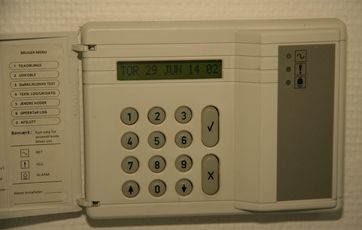 tyverialarm alarm i privat hjem