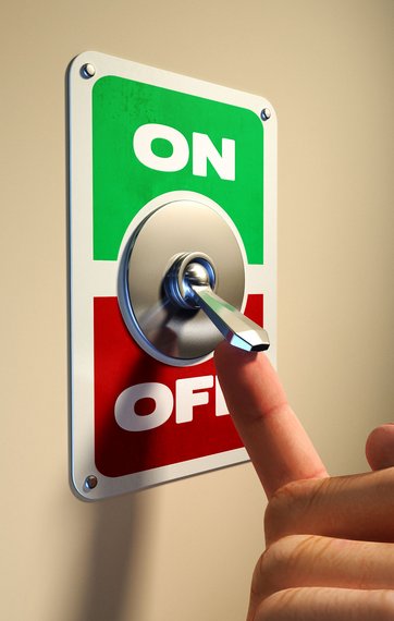 knap. on off. intelligent. smart grid.