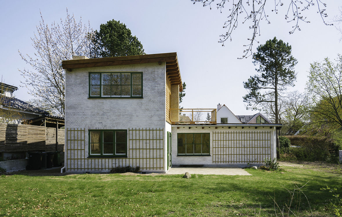 Viggo Møller-Jensens hus efter restaurering