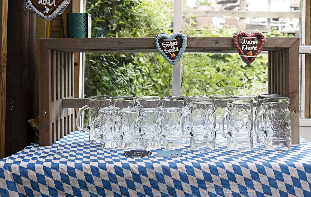 Store ølkrus til oktoberfest