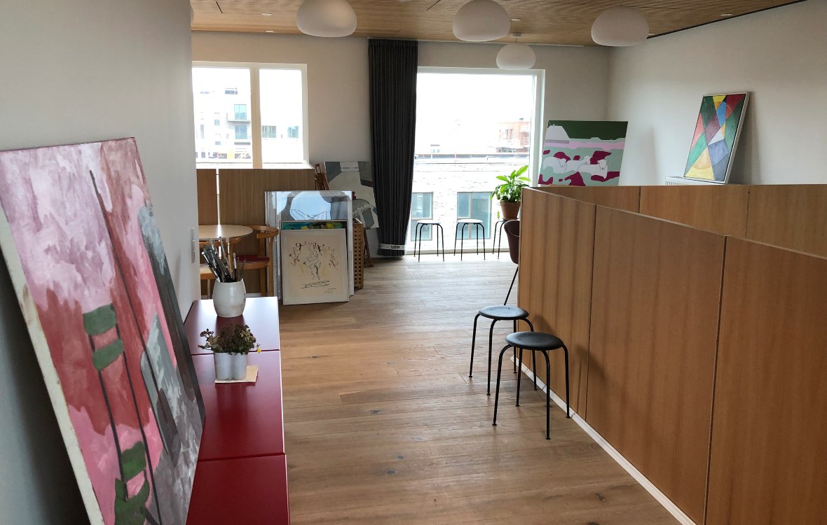 Kreativitetsrummet i Kamelia Hus
