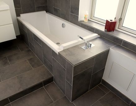 Fra kedeligt toilet til cool badeværelse Badeværelse 6 m2