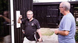 Allans hus fik et sikkerhedstjek af en låsesmed