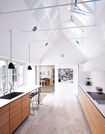 Loft til kip Lampe loft stue