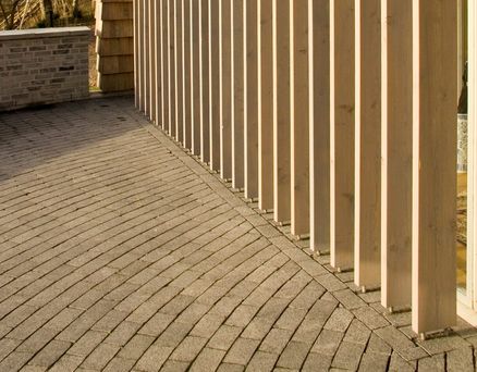 Rundt hus uden tagrender