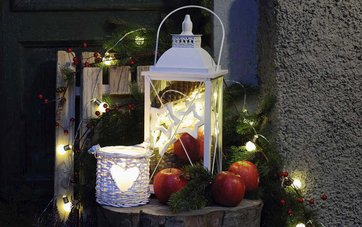Få til din julebelysning i have og indgangsparti