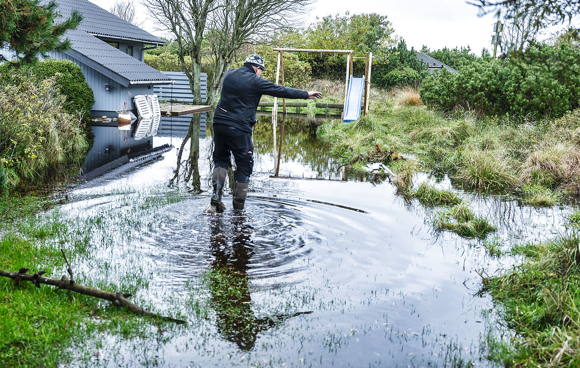 Højt grundvand: oversvømmes fortsat kommuner
